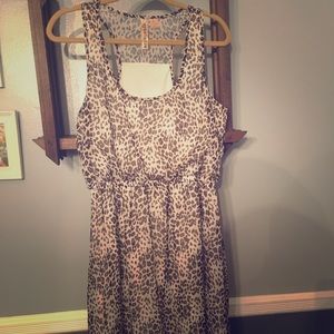 Leopard print  Xl summer dress